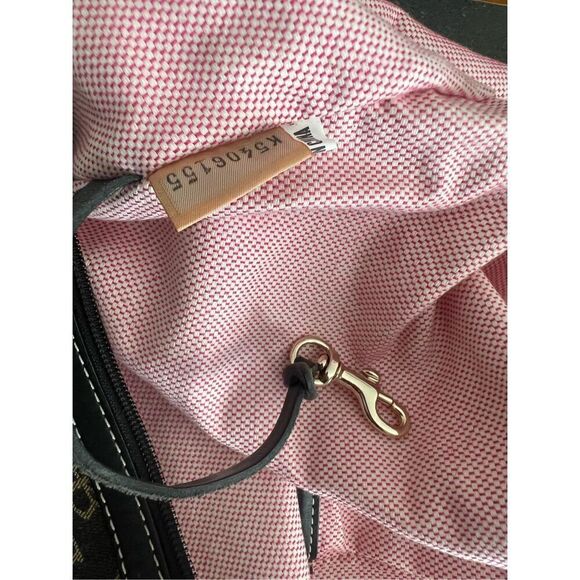 Dooney & Bourke leather canvas Hobo Shoulder Handbag - Picture 13 of 16